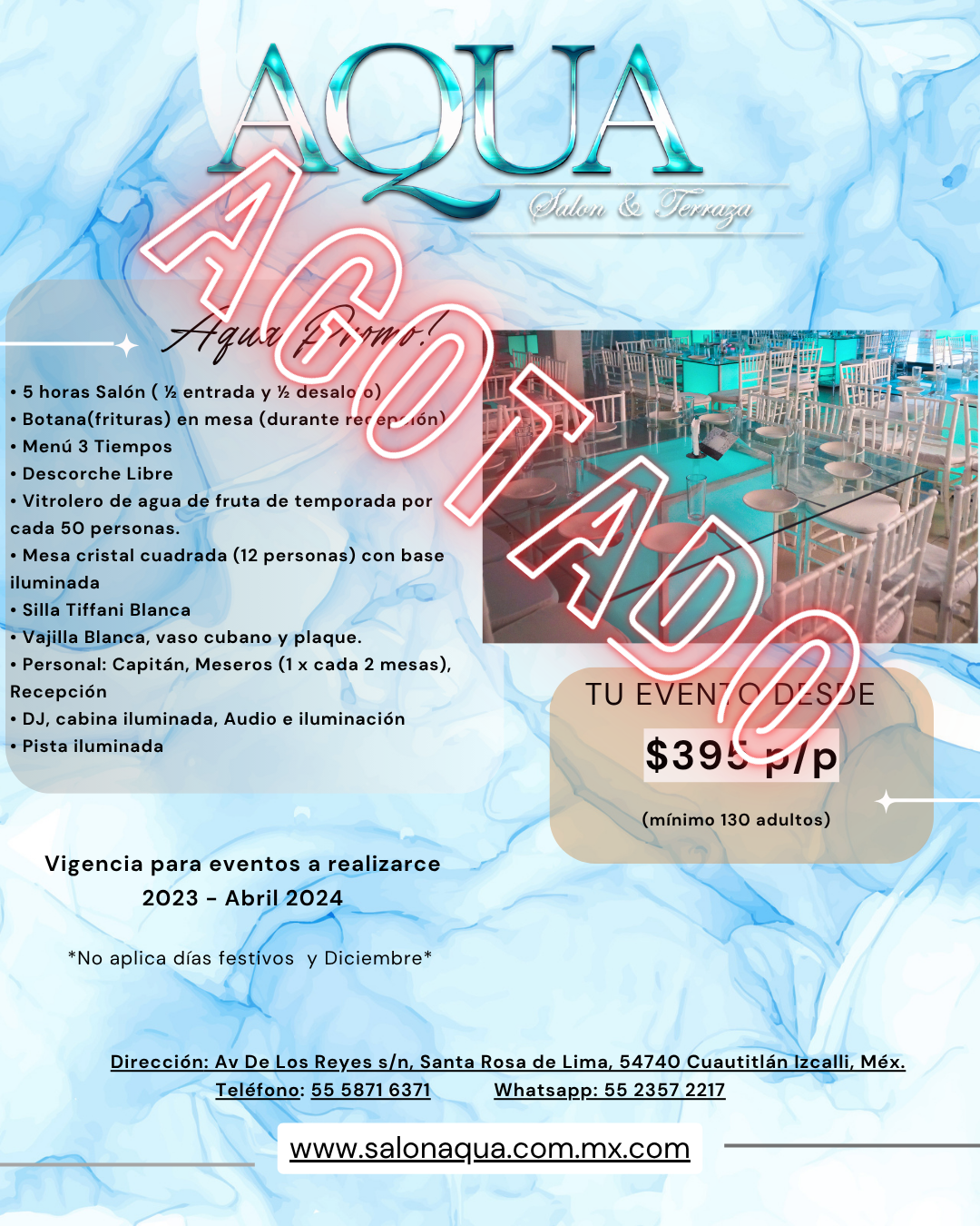 Promoción Aqua